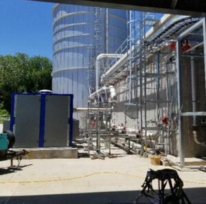 Industrial Process Piping, water reclamation project