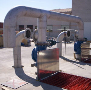 Industrial Process Piping, water processing system